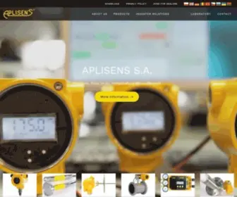 Aplisens.com(Aplisens S.A) Screenshot