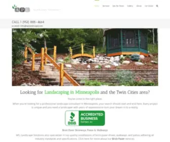 Apllandscape.com(APL Landscape Solutions) Screenshot