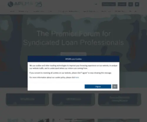 Aplma.com(Asia Pacific Loan Market Association) Screenshot