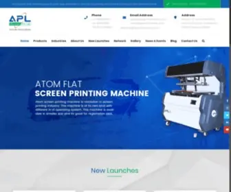 Aplmachinery.com(APL Machinery) Screenshot