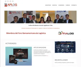 Aplog.cl(Asociación) Screenshot
