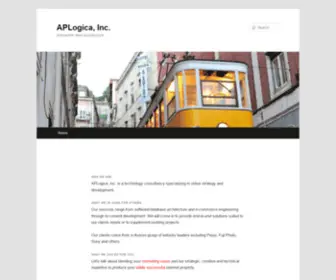 Aplogica.com(Interactive Web Architecture) Screenshot