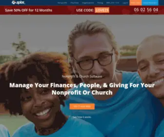 Aplos.com(Simple online nonprofit accounting software (fund accounting software)) Screenshot