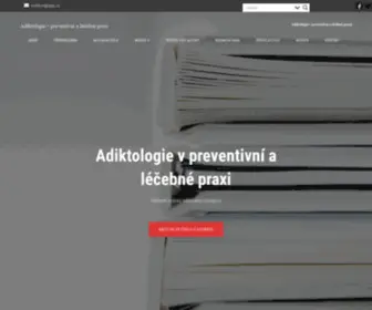 APLP.cz(Adiktologie v preventivní a léčebné praxi) Screenshot