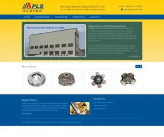 Aplsclutch.com(Automobile Clutch and Assemblies) Screenshot