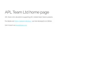 Aplteam.com(APL Team Ltd) Screenshot