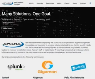 Aplura.com(Information Security) Screenshot