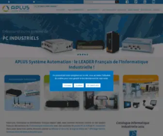 Aplus-SA.com(APLUS Système Automation) Screenshot