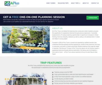 Aplus-Tours.com(A Plus Tours) Screenshot