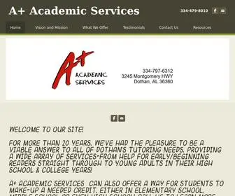 Aplusacademic.net(Academic Services) Screenshot