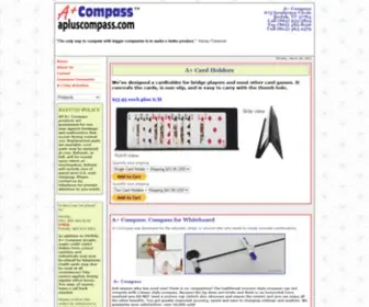 Apluscompass.com(Specializing in Compass for Whiteboard) Screenshot