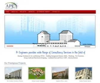 Aplusengineers.com(MEP Consultants) Screenshot