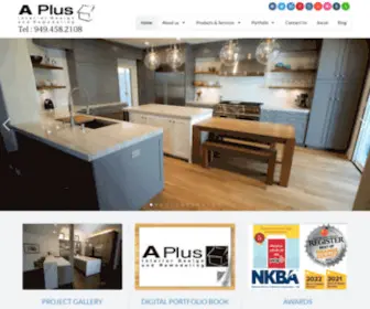 Aplushomeimprovements.com(Interior Designers Home Bathroom Kitchen Remodeling Orange County) Screenshot