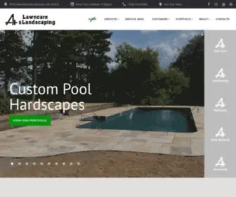 Apluslawnpros.com(A+ Plus Lawncare & Landscaping) Screenshot