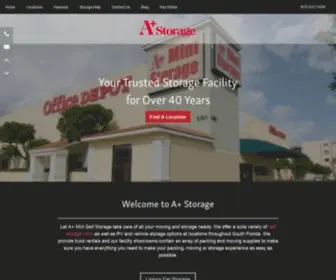 Aplusmini.com(Storage Offers Secure Storage Units) Screenshot