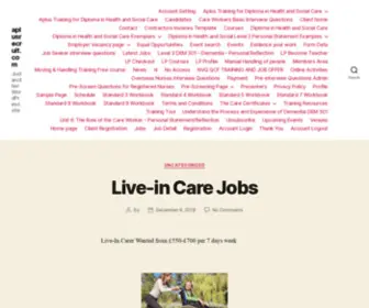 Aplusrecruit.com(Nursing and Carer jobs) Screenshot