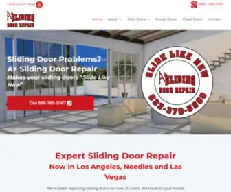 Aplusslidingdoorrepair.com(Sliding Door Repair) Screenshot