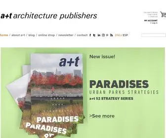 Aplust.net(A+t architecture publishers) Screenshot