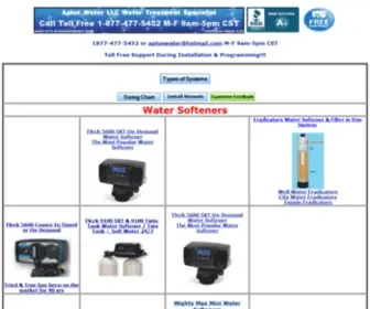 Apluswater.org(Aplus Water LLC Home) Screenshot