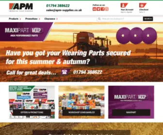 APM-Supplies.co.uk(APM) Screenshot