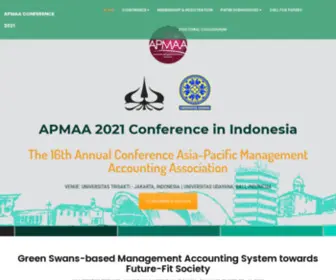 Apmaa2021.com(APMAA CONFERENCE 2021) Screenshot