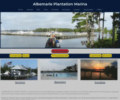 Apmarina.us(Albemarle Plantation Marina) Screenshot