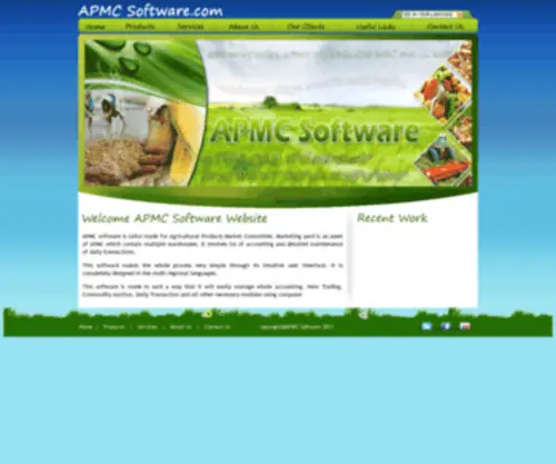 Apmcsoftware.com(APMC Software) Screenshot