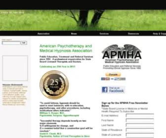 Apmha.com(American Psychology and Mental Health Association) Screenshot