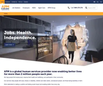 APM.net.au(Help to Find a Job) Screenshot