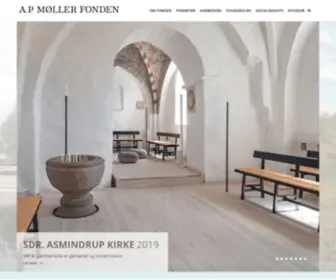 Apmollerfonde.dk(Møller Fonden) Screenshot