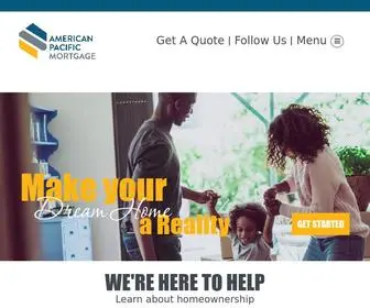 Apmortgage.com(Mortgage Lender Company) Screenshot