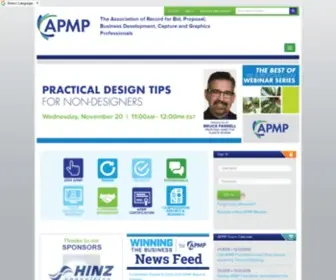 APMP.org(Association of Proposal Management Professionals) Screenshot