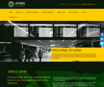 APMS.co.za(Aviation Project & Management Services) Screenshot