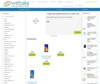 Apmshop.it(Webalia lo shop online in italia) Screenshot