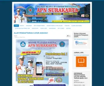 APN-Surakarta.ac.id(Selamat Datang di APN) Screenshot