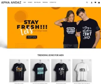Apnaandaz.in(Online Shopping For Men & Women) Screenshot