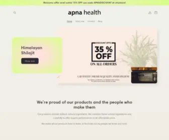 Apnahealth.co(Natural Product) Screenshot