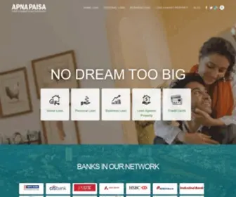 Apnapaisa.com(Home loan) Screenshot