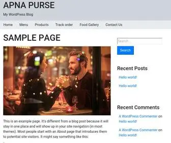 Apnapurse.com(Sample Page) Screenshot