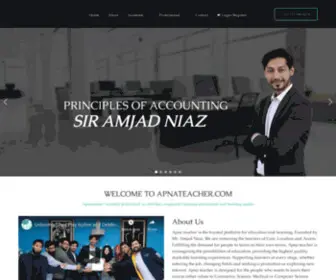 Apnateacher.com(The Key Of Success) Screenshot