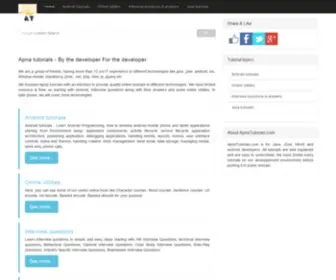 Apnatutorials.com(Apna tutorials) Screenshot