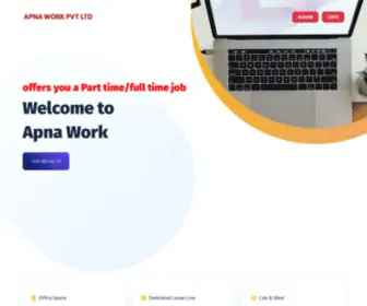 ApnaworkpVTLTD.com(Apna work pvt ltd) Screenshot