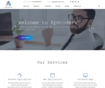 Apncoders.com(Offshore Development) Screenshot