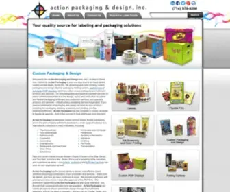 Apndinc.com(Custom Designed Flexible Packaging) Screenshot