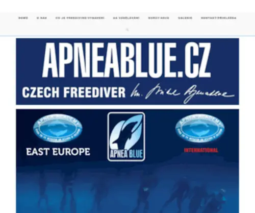 Apneablue.cz(Přes) Screenshot