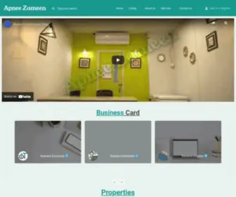 Apneezameen.com(Apna ghar Apnee Zameen) Screenshot