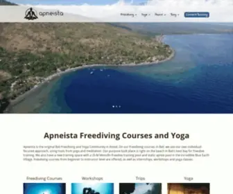 Apneista.com(Apneista Freediving Bali) Screenshot