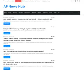 Apnewshub.org(AP News Hub) Screenshot