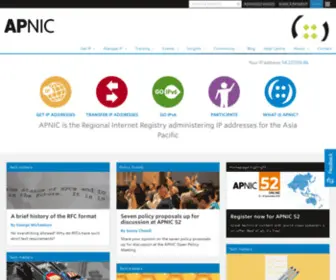Apnic.org(Apnic) Screenshot