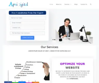 Apnidigital.com(Apnidigital) Screenshot